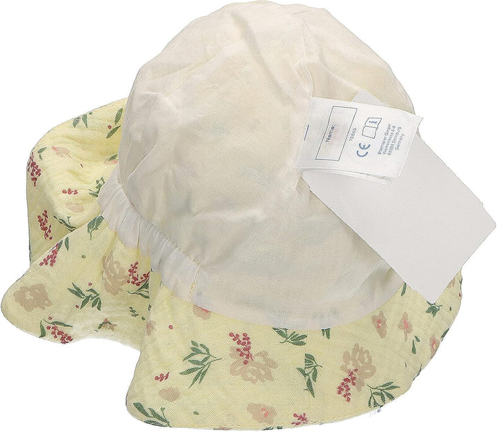 Sterntaler Mädchen Sonnenhut Fleuro Hut 45 vanille, 45 vanille