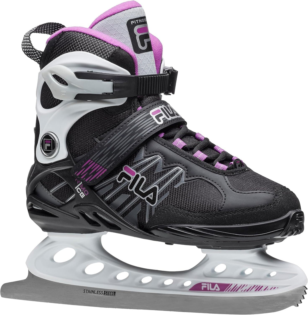 FILA Damen Primo Ice Lady Freizeitschlittschuh Eishockey &amp; Eislaufen | Edelstahlkufe | Starker Halt