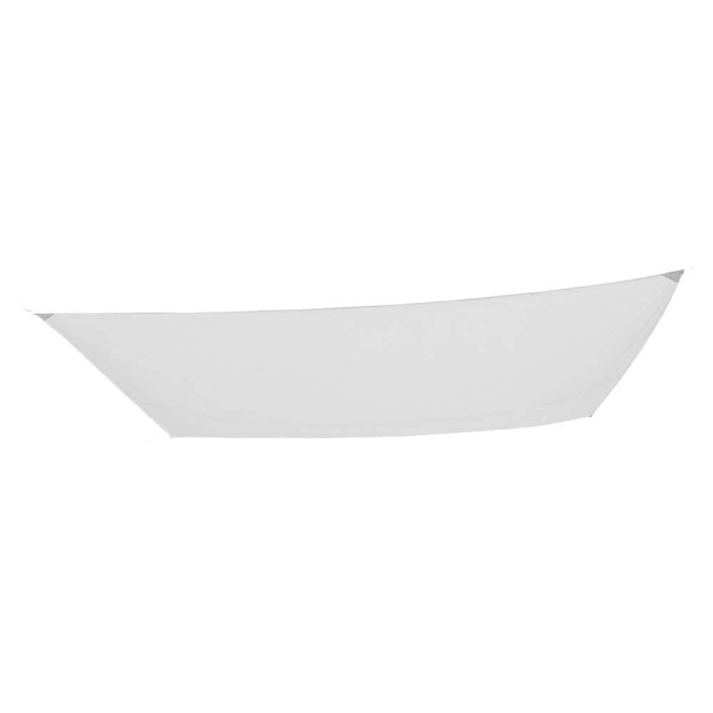 Aktive 61020 Sonnensegel Sonnenschutz UV50, rechteckig, 300 x 400 cm, Weiss