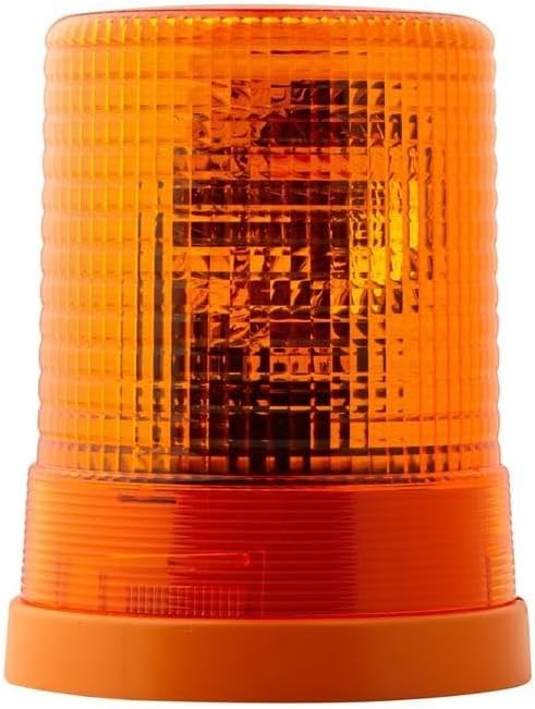 HELLA - Halogen-Rundumkennleuchte - KL 700 - 24V - gelb - rund - Anbau/geschraubt - Stecker: Flachst