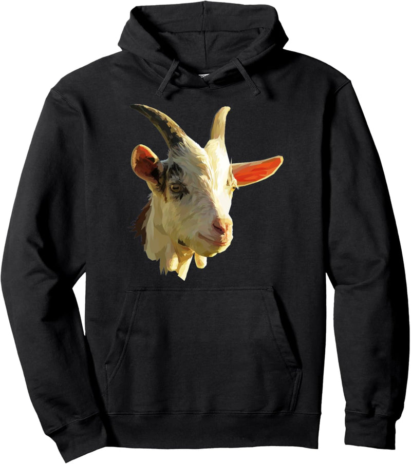 Ziegenkopf Pullover Hoodie