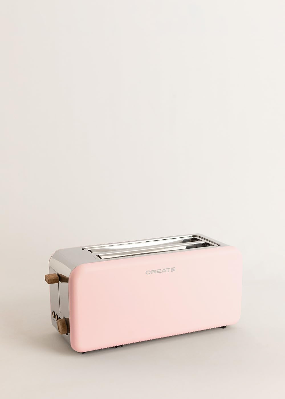 CREATE/PACK TOAST RETRO XL + KETTLE RETRO L/Toaster Pastellrosa mit Wasserkocher Pastellrosa/Wasserk