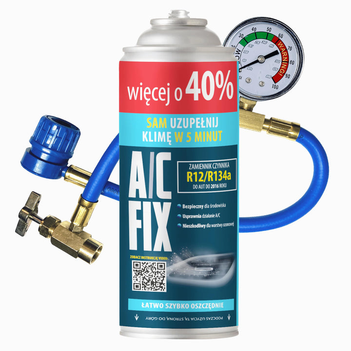 R134a kältemittel Ersatzgas - Kühlmittel Klima Auto - Gasflasche 1x235 g Auto Klimaanlage Nachfüllse