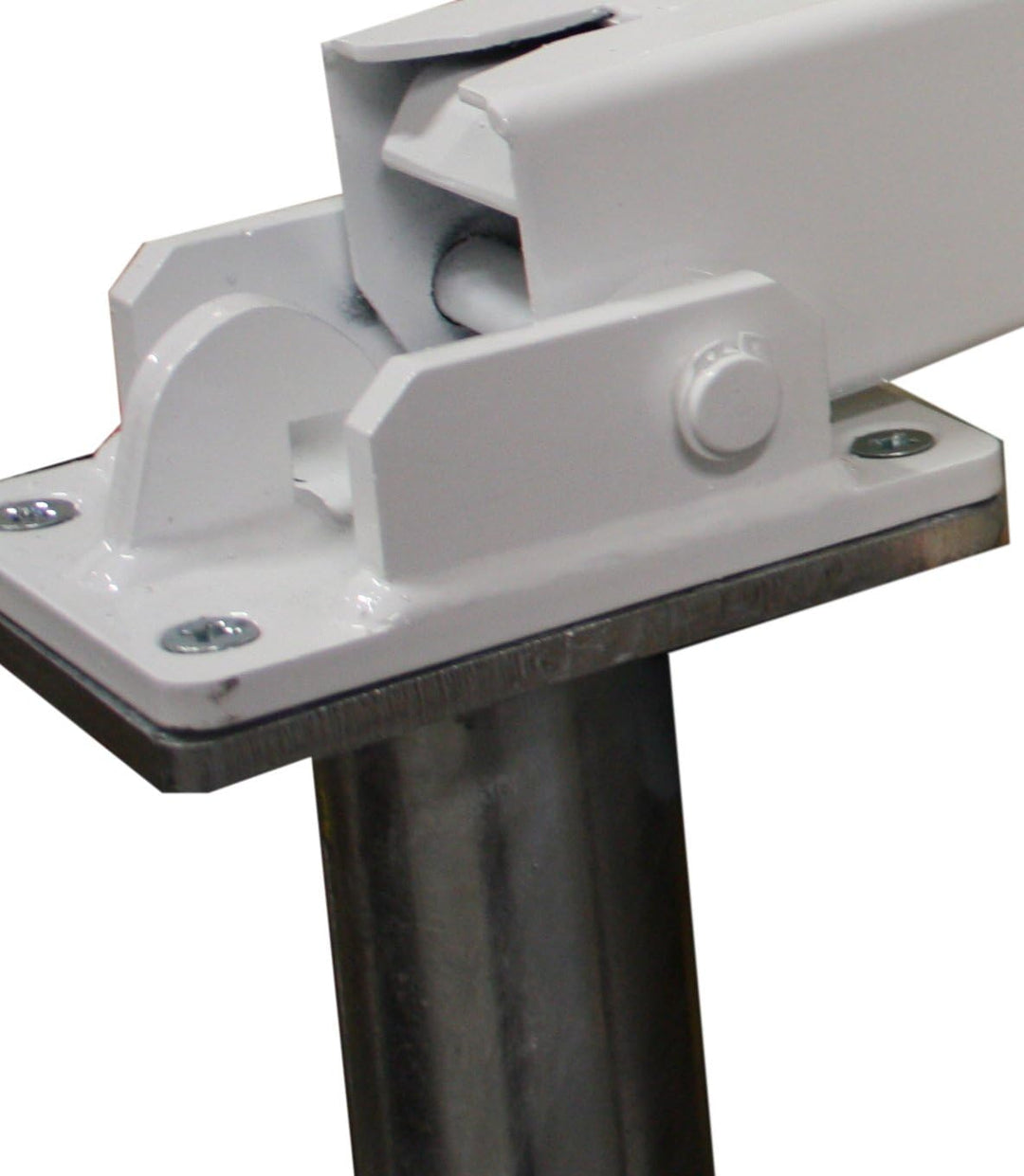 UvV Bodenanker als Zubehör für UvV Absperrpfosten 900 x 70x70 mm Vierkantrohr umlegbar/klappbar