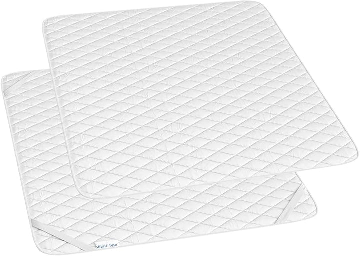 Vitalispa Matratzenschoner, Weiss, 180 x 200 cm Versteppung, 180 x 200 cm