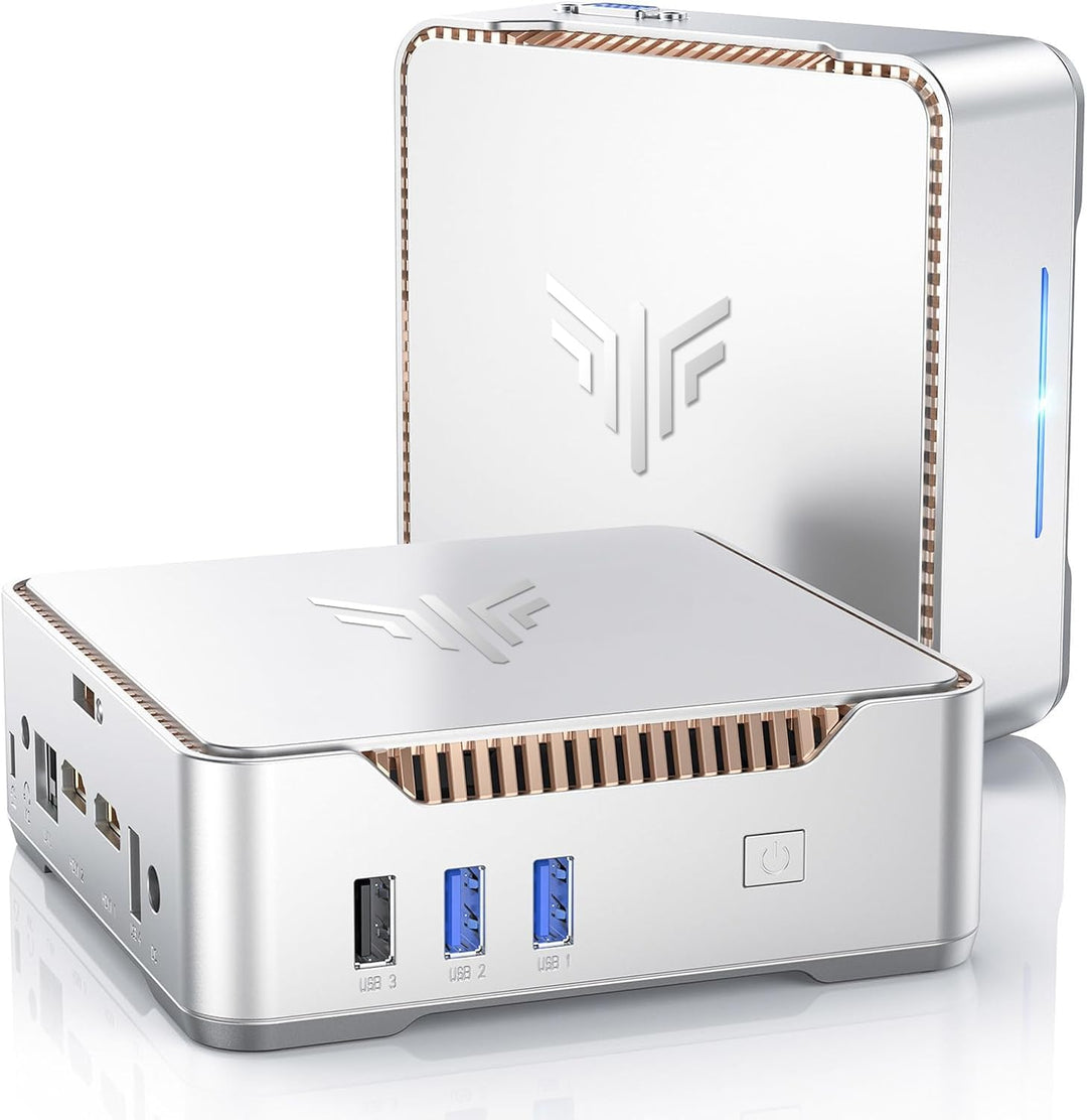 NiPoGi GK3 Plus Mini PC 𝖶indows 11, Ιntel Alder Lake-N95(bis zu 3,40 GHz), 16GB DDR4 512GB M.2 SSD M