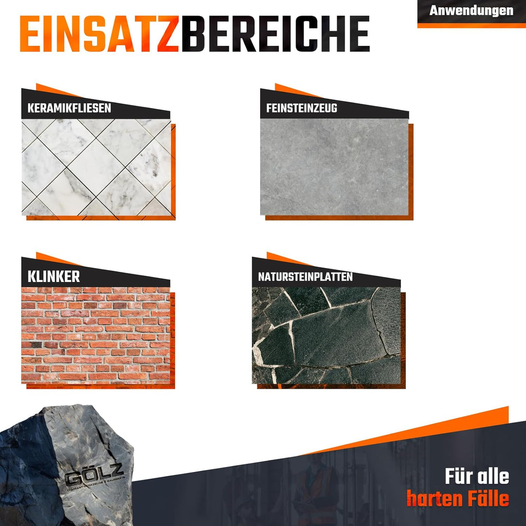 GÖLZ TC-250 - Brückenkopf - Fliesenschneidmaschine für die professionelle Anwendung!