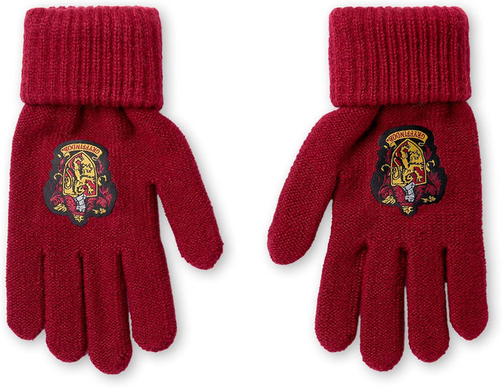 Harry Potter Hut und Handschuhe Set Erwachsene | Herren Damen Gryffindor Ravenclaw ODER Slytherin Hu