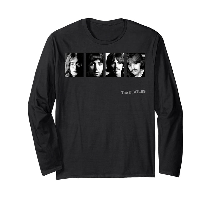 Die Beatles Vier Gesichter Langarmshirt