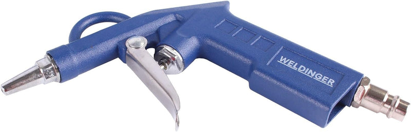 Aktionsset WELDINGER Flüsterkompressor FK 95 pro mobile 750 W innenbeschichteter Tank + Druckluftset
