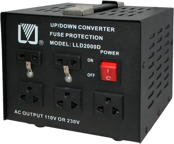2000W USA Spannungswandler 230/220V auf 110V step-down /