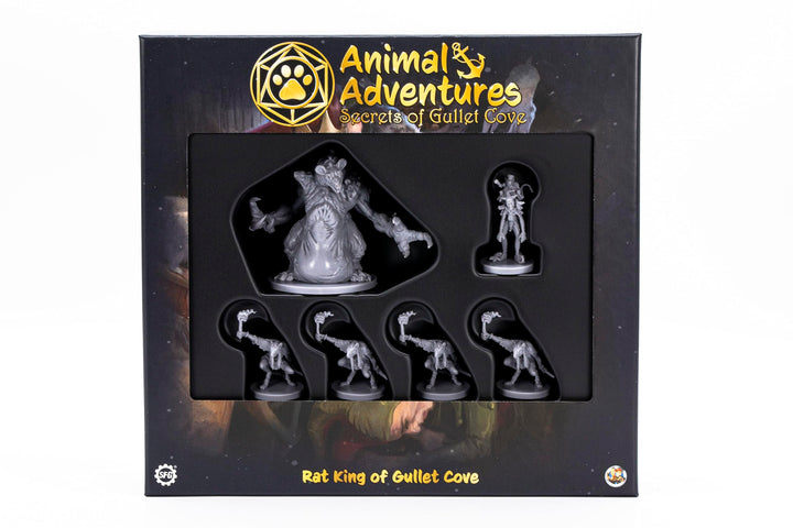 Steamforged Animal Adventures: Secrets of Gullet Cove – Rat King of Gullet Cove, RPG Feind Miniature