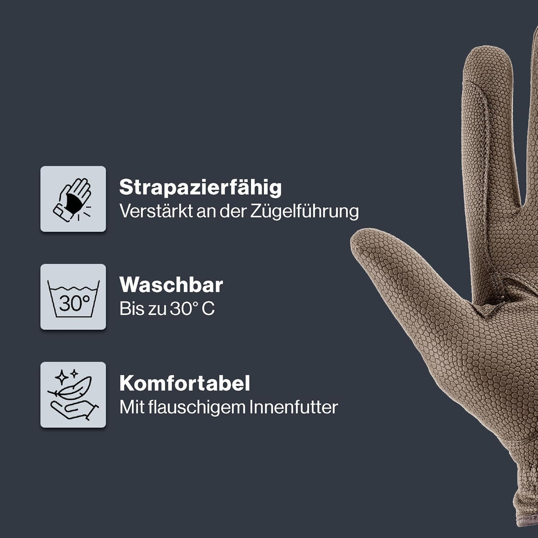 uvex sportstyle winter - dehnbarer Reithandschuh für Damen und Herren - exzellenter Grip & strapazie