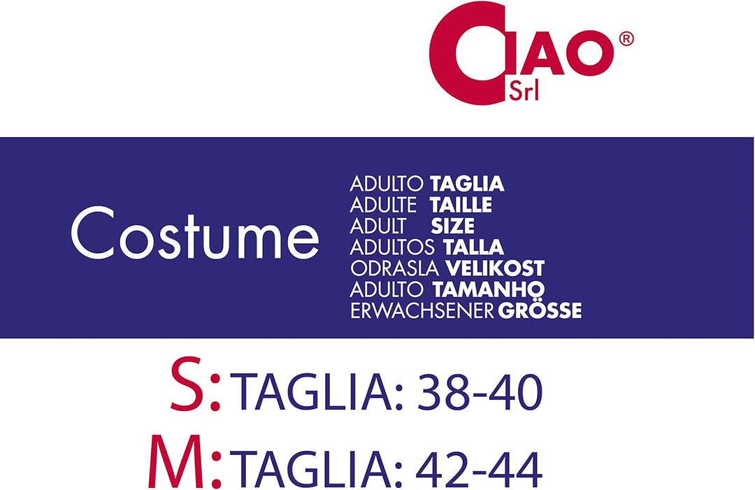 Ciao- Little Red Riding Hood Sexy Kostüm Verkleidung Damen Mädchen Erwachsene, M