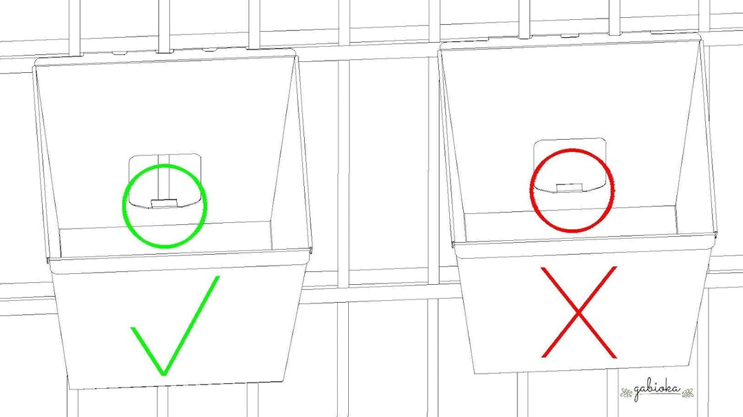 Gabioka flowerbox small (4, verzinkt) Blumenkasten/Gewürzlinge/Gartendeko/Pflanzkasten für Gabionen