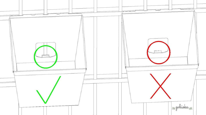 Gabioka flowerbox small (4, verzinkt) Blumenkasten/Gewürzlinge/Gartendeko/Pflanzkasten für Gabionen