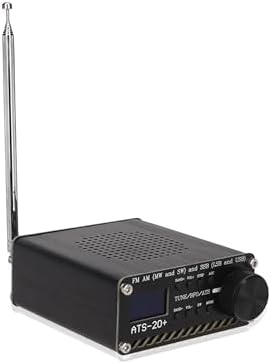 ATS 20+ Si4732 Funkempfänger, Multiband Funkempfänger mit Lautsprecher und Antenne für Camping Im Fr