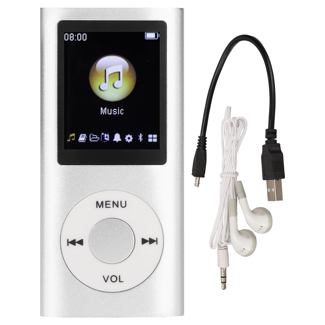 MP4-Player, MP3-Musikplayer mit 1,8-Zoll-LCD-Bildschirm, Tragbarer Digitaler Verlustfreier Musik-MP3