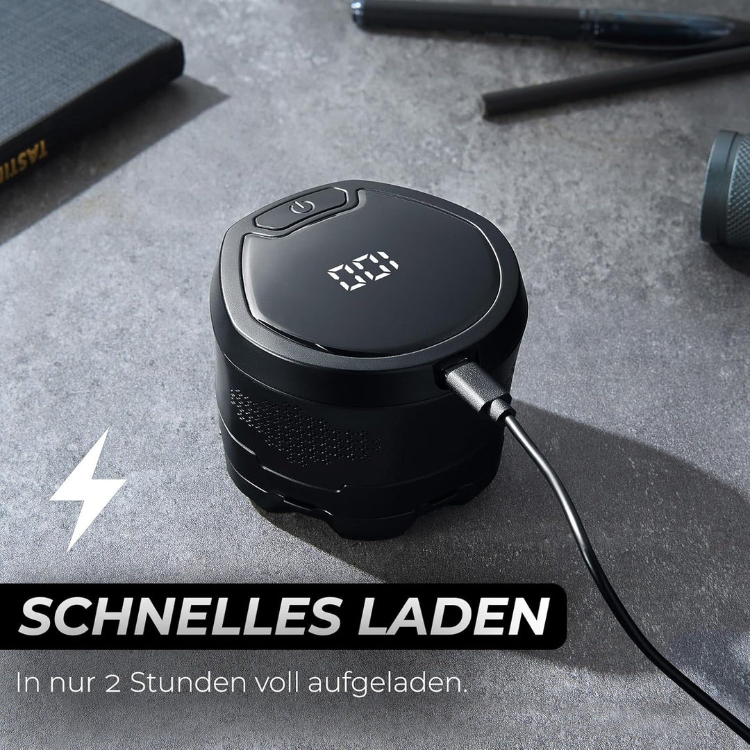 BALDWIN Glatzen Rasierer Herren – Glatzenrasierer 7D mit Magnetischen Scherkopf | Kopfrasierer Glatz