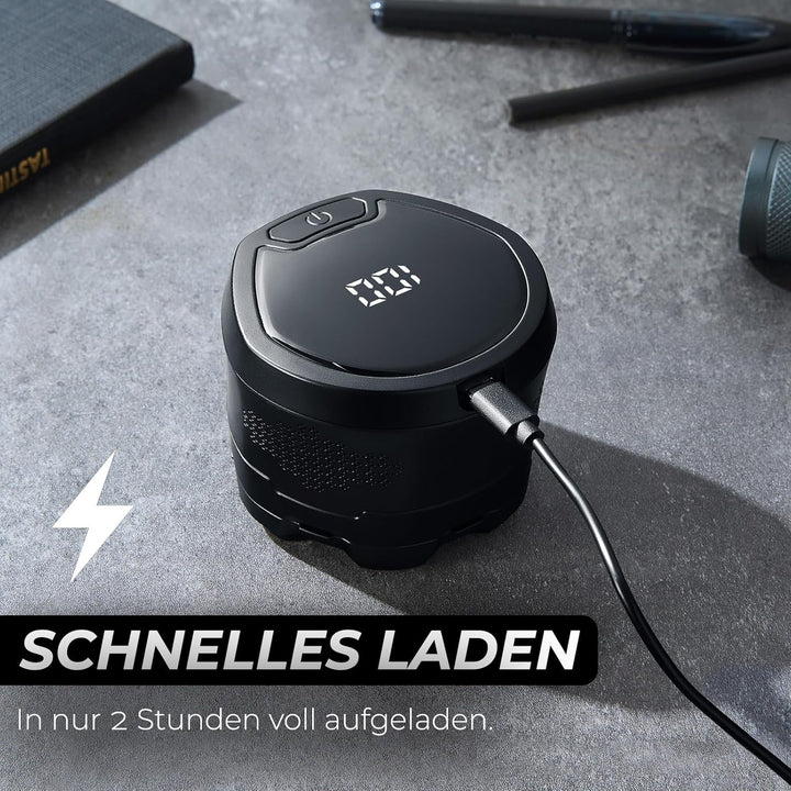 BALDWIN Glatzen Rasierer Herren – Glatzenrasierer 7D mit Magnetischen Scherkopf | Kopfrasierer Glatz