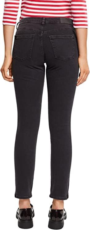 ESPRIT Damen Jeans 27W / 32L 911/Black Dark Wash, 27W / 32L 911/Black Dark Wash