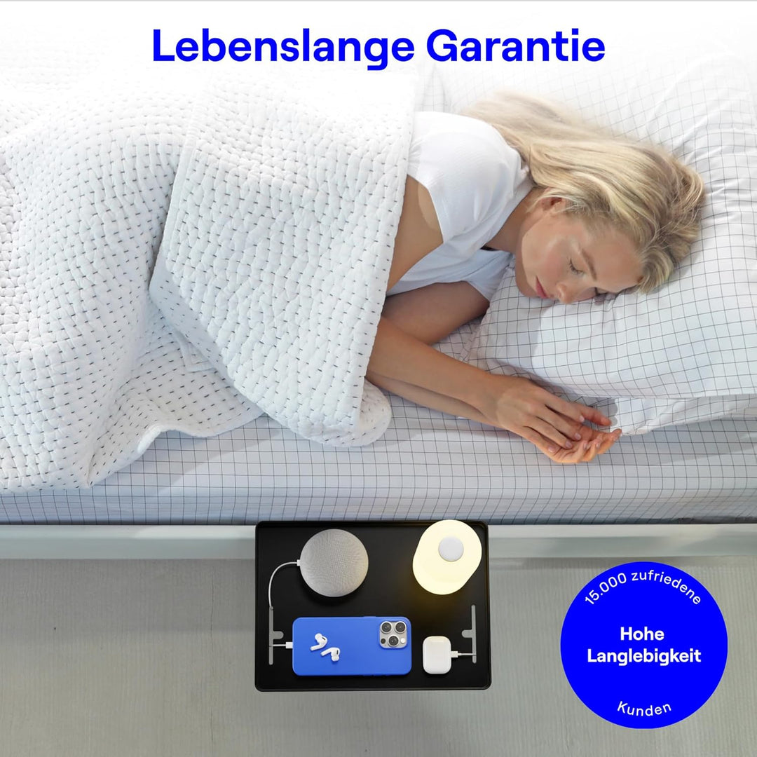 BedShelfie Nachttisch Zum Einhängen Bettablage für Schlafsaal, Etagenbett und Obere Etagenbett, Esse