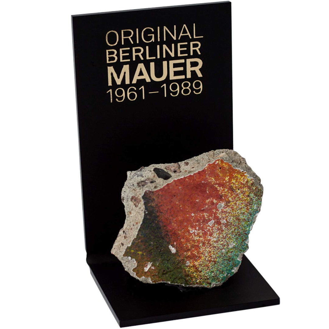 ORIGINAL Berliner Mauer-Stein | authentisches Stück mit Echtheitszertifikat | Handarbeit direkt aus