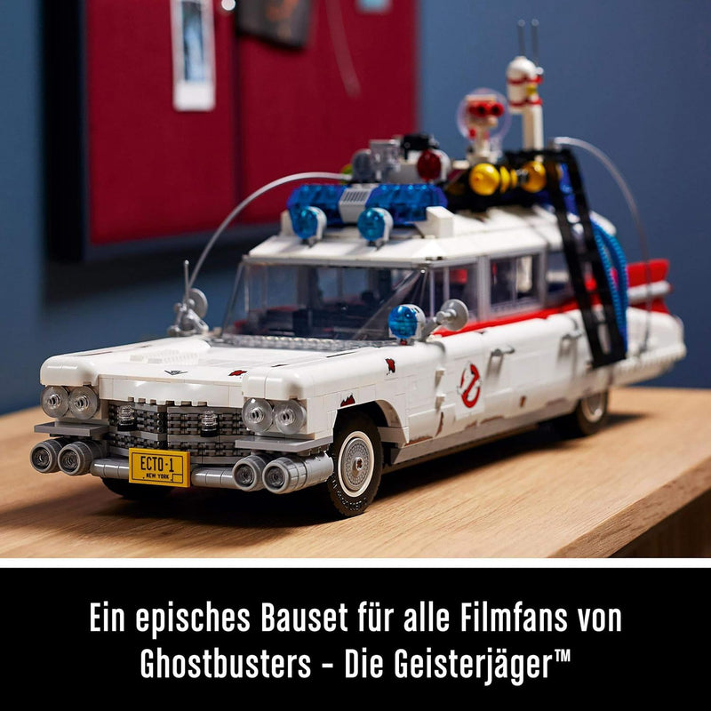 LEGO 10274 Icons Ghostbusters ECTO-1 Auto grosses Set für Erwachsene, Modellauto-Bauset, Geschenk zu