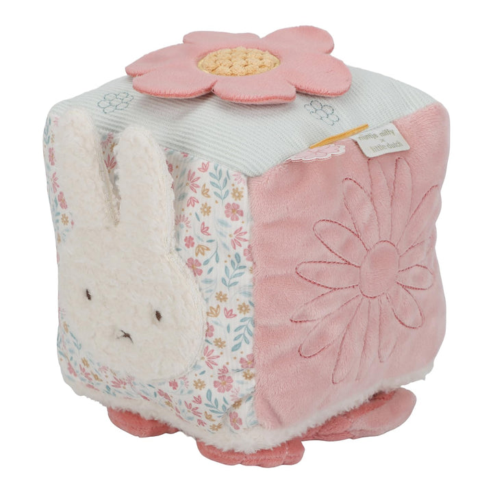 Little Dutch nijntje Miffy x Fühlwürfel Stoff-Würfel Activity Spielwürfel Aktivitätswürfel Hase Miff