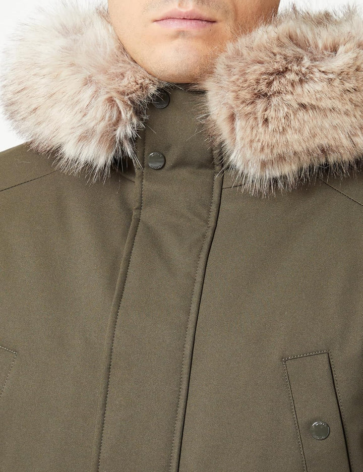 Geox Herren M Norwolk Jacket 46 OLIVE NIGHT, 46 OLIVE NIGHT