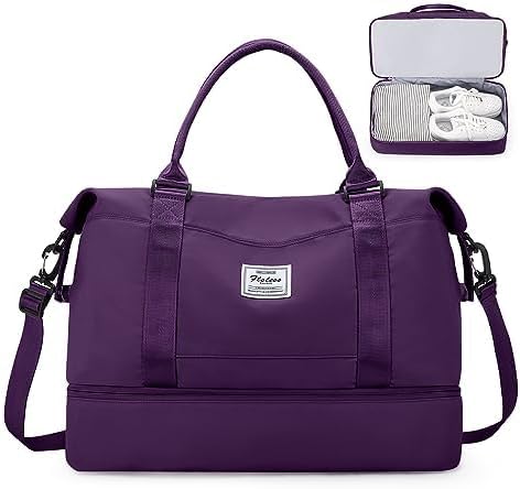 Reisetasche Damen Handgepäck Tasche Sporttasche Weekender Bag Schwimmtasche Wasserdicht Travel Bag D