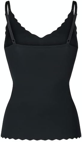 Skiny Damen Unterhemd Spaghettishirt Every Day In Micro Essentials 36 Schwarz, 36 Schwarz