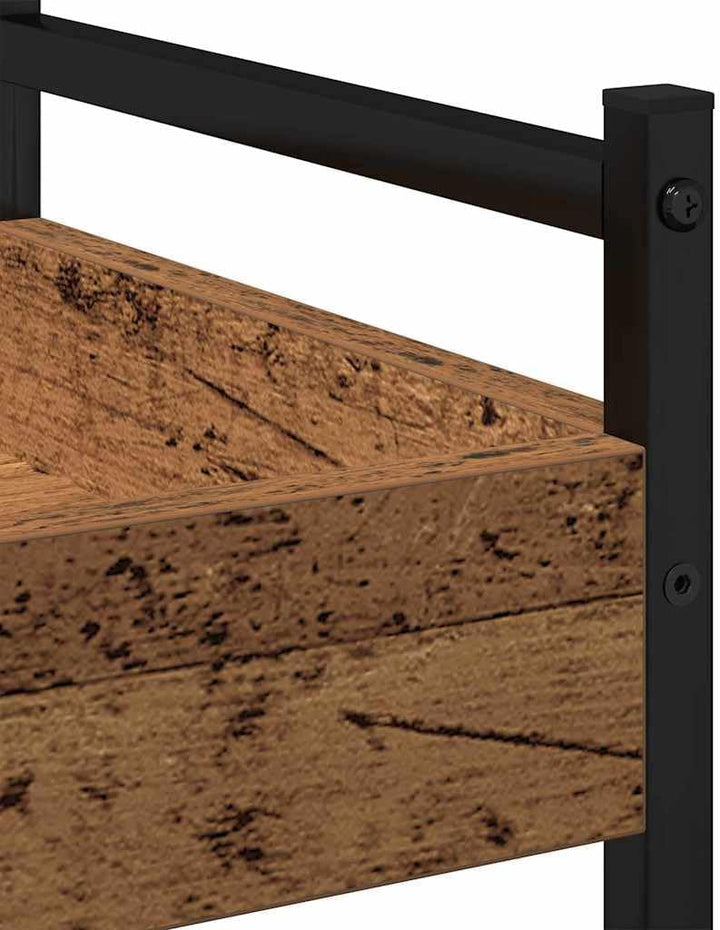 vidaXL Küchentrolley Altholz 50 x 30 x 70 cm Holzwerkstoff, Moderner Küchenwagen, rechteckiger mobil
