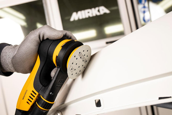 Mirka DEROS II 325 Exzenter-Schleifer Schleifmaschine mit Absaugung für Ø 77mm Schleifpapier / 2,5mm