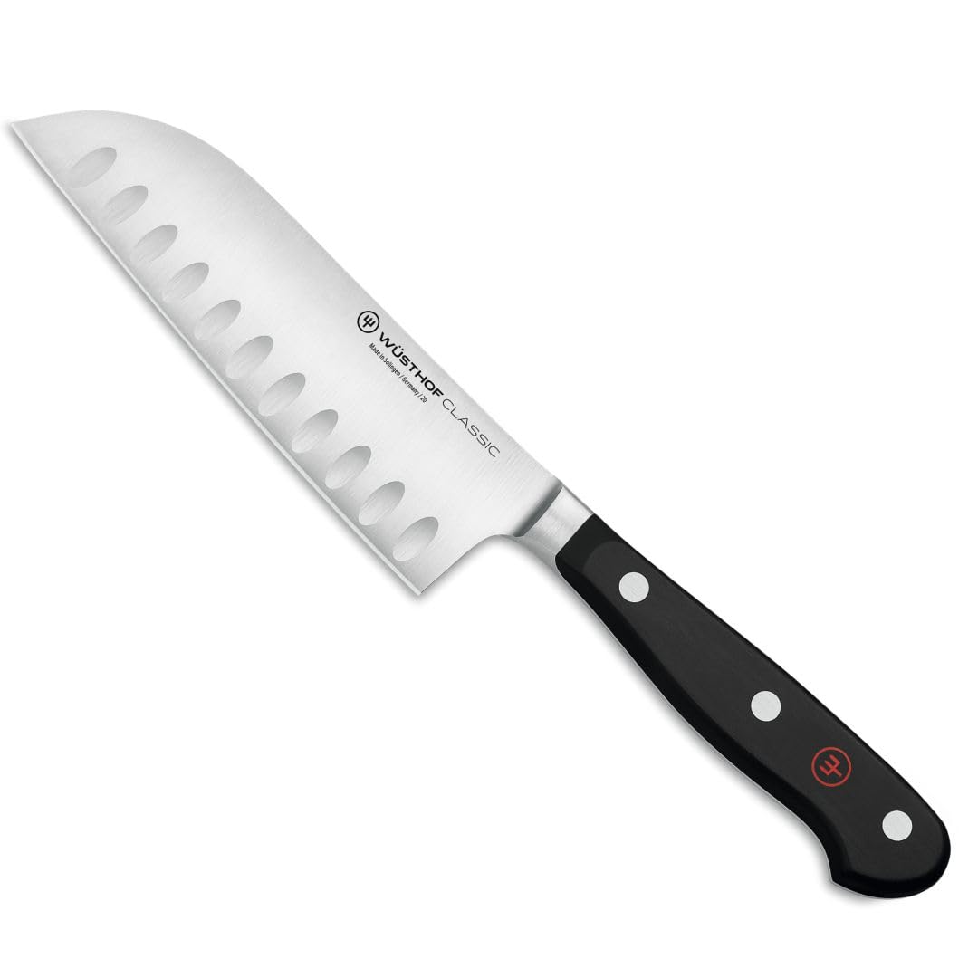 WÜSTHOF Classic Santoku 14 cm, schwarz Schwarz 14 cm
