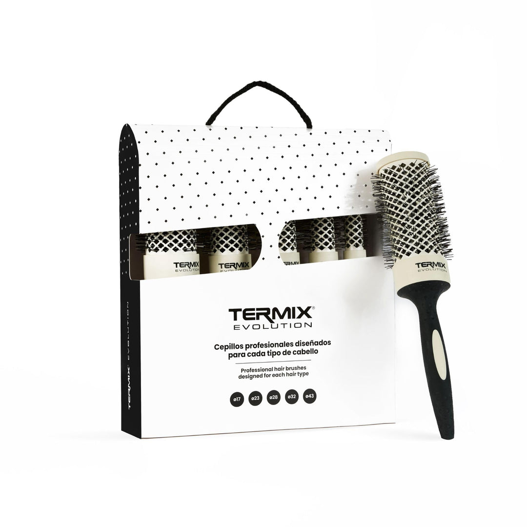 Termix Evolution Soft. Professionelle, thermische Rundhaarbürste mit Keramikrohr für den Friseursalo