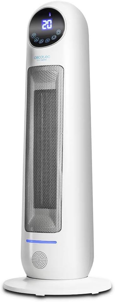 Cecotec Keramikheizung Ready Warm 10100 Smart Ceramic. 2200 W, LED-Anzeige und Steuerung, 3 Modi, ei