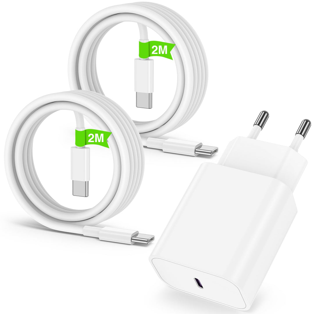 USB C Ladegerät für iPhone 16 15 17/16 15 17 Pro/16 15 17 Pro Max/16 15 Plus/17Air/17E, 20W USBC Sch