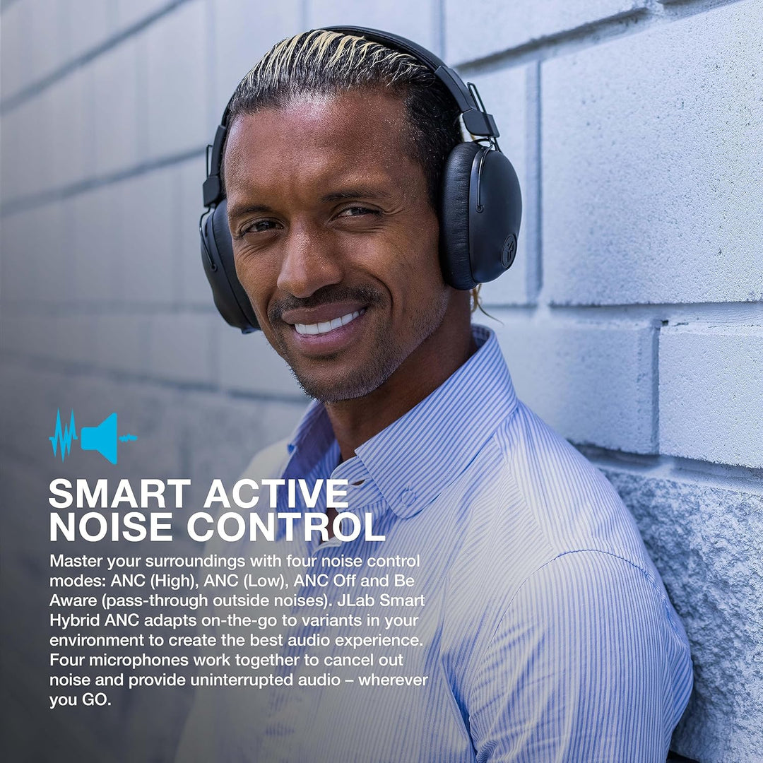 JLAB Studio PRO ANC Wireless Écouteurs Sans fil Arceau Musique Bluetooth Noir