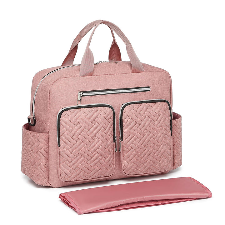 KONO Baby-Wickeltasche, stilvoll, für Mama und Papa, wandelbare Reisetasche mit isolierten Taschen G