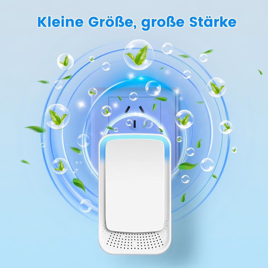 ODRX V2 Ionen Luftreiniger Zigaretten, 2026 Neues Ultras Leiser Plug & Play Negativ Ionen Luftreinig