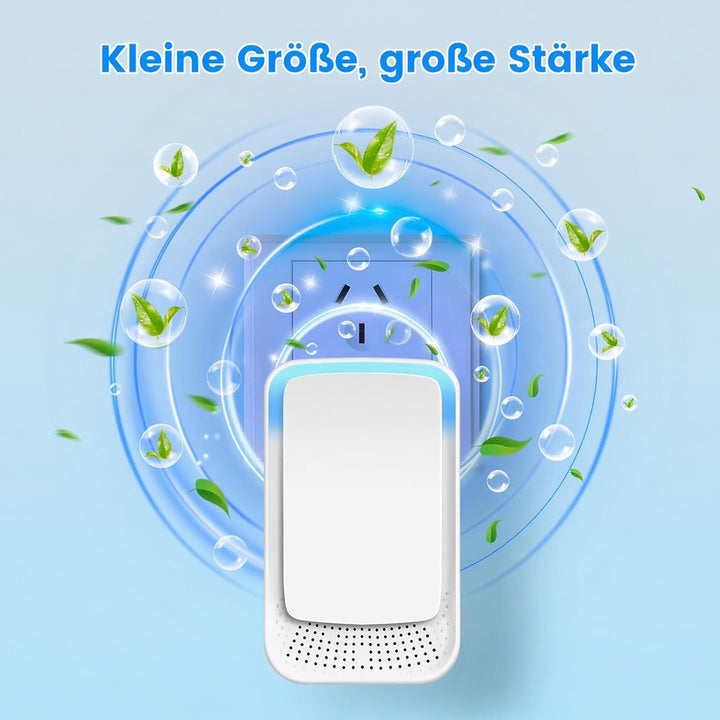 ODRX V2 Ionen Luftreiniger Zigaretten, 2026 Neues Ultras Leiser Plug & Play Negativ Ionen Luftreinig