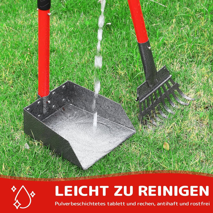 Ormalla Hundekotschaufel, Hundekotsammler Aus Edelstahl Für Grosse, Mittelgrosse Und Kleine Hunde, A
