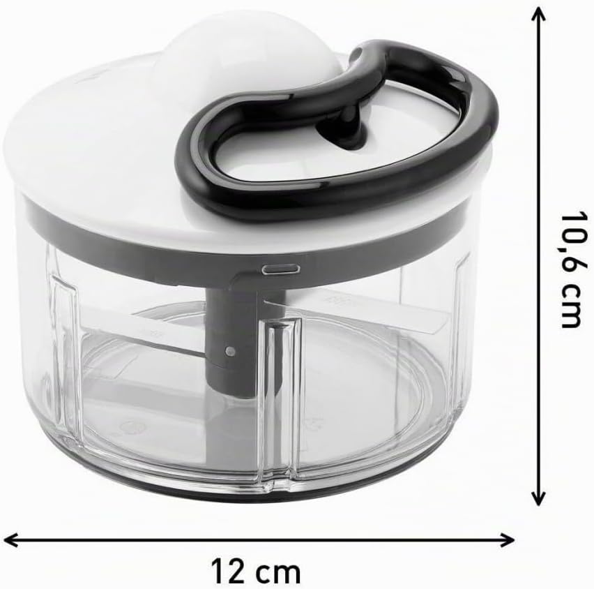 Tefal 5-Sekunden Zerkleinerer K13303, Ohne Strom, Fassungsvermögen: 500 ml, Multizerkleinerer für Ge