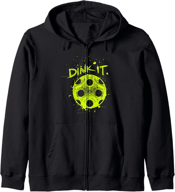 Spass Pickleball Geschenk Kapuzenjacke