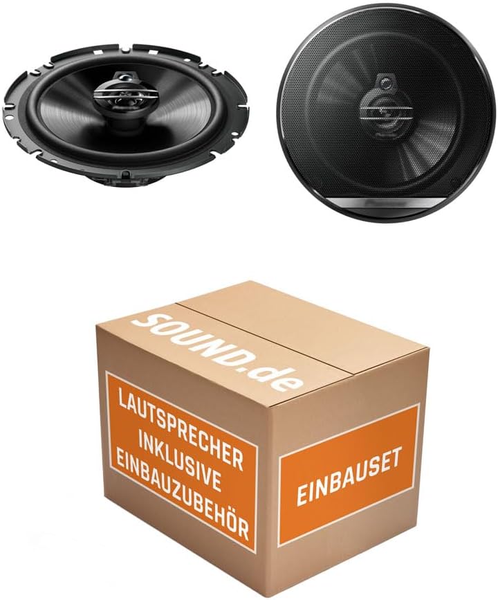 Lautsprecher Boxen Pioneer TS-G1730F - 16,5cm 3-Wege Koax Paar PKW 300WATT Koaxiallautsprecher Auto