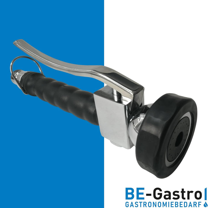 BE-GASTRO I Profi Gastro Handbrause (Schwarz | Blau) inkl. Feststellbügel | 1/2" Standard-AG | Edels