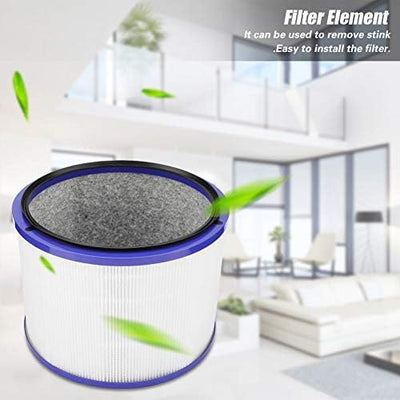 TOPINCN Luftreinigerfilter-Element für Dyson HP01 HP02 HP03 DP01 DP02 DP03 für kleine Partikel, Alle
