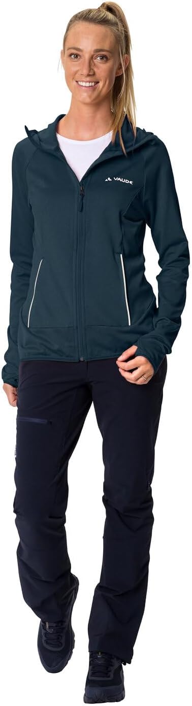 VAUDE Damen Women's Tekoa Fleece Jacket Ii Jacke 44 Dark Sea, 44 Dark Sea