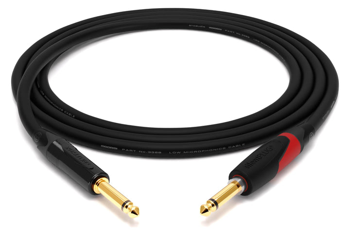 enoaudio Mogami 3368 Professionel Gitarre Bass Kabel Instrument | Neutrik Gold Silent Switch TS klin